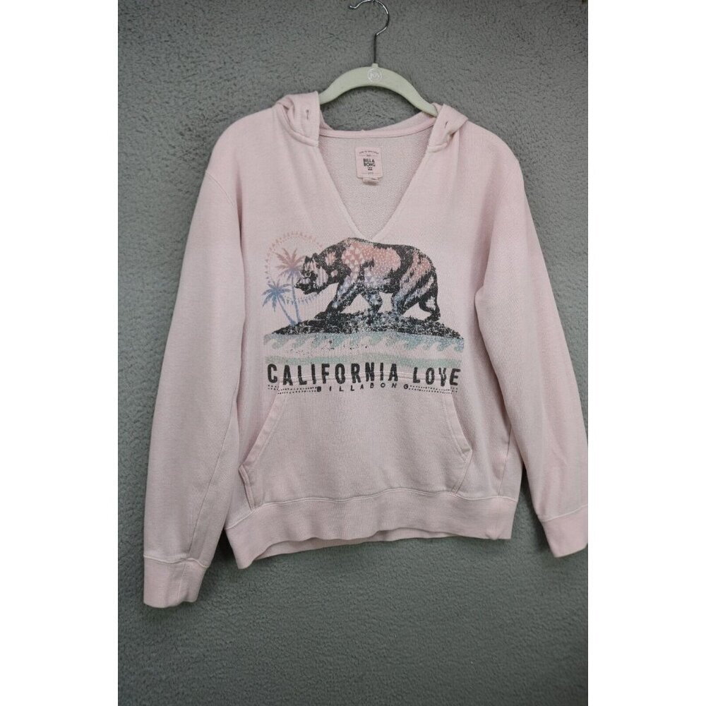 Billa Bong Long Sleeve‎ Hooded Sweatshirt-Size Medium-California Love